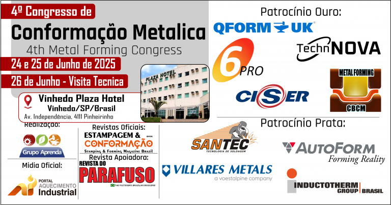 Congresso Conformação Metálica – 2025